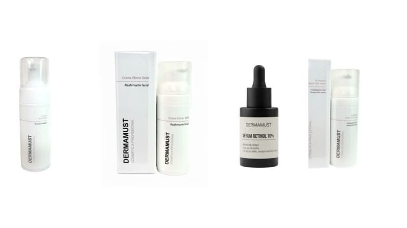 Pack Antiedad 40+ DERMAMUST con solar con color (10 % dto.) Pack 4 productos