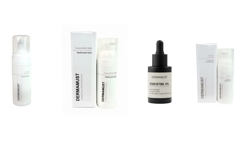 Pack Antiedad 40+ DERMAMUST con solar sin color (10 % dto.) Pack 4 productos