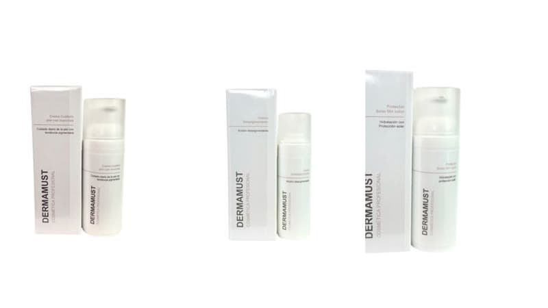 Pack Manchas DERMAMUST con solar con color (10 % dto.) Pack 3 productos